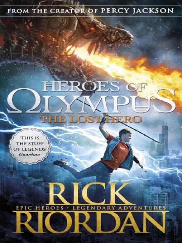 Couverture — The Lost Hero (Heroes of Olympus Book 1)