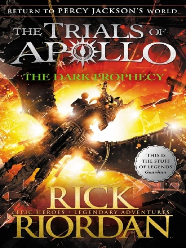 Couverture — The Dark Prophecy (The Trials of Apollo Book 2)