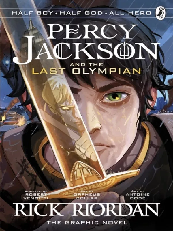 Couverture — The Last Olympian: The Graphic Novel (Percy Jackson Book 5)