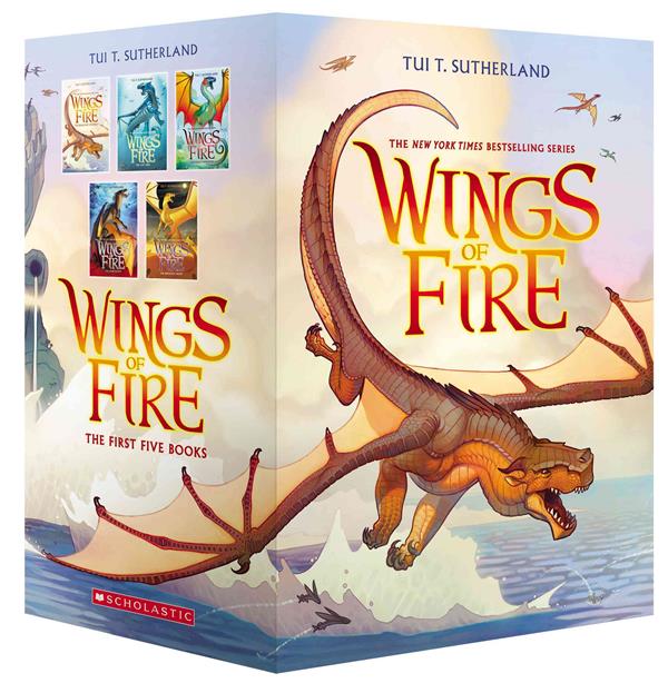 Couverture — Wings of Fire Boxset, Books 1-5 (Wings of Fire)