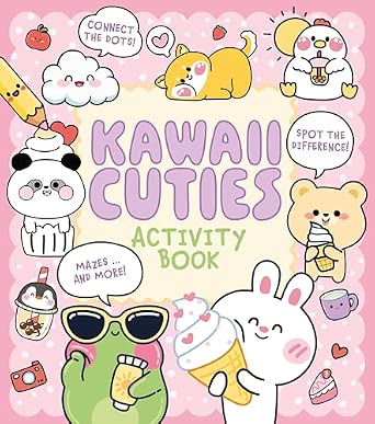 Couverture — Kawaii Cuties Activity Book