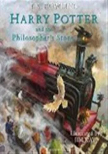 Couverture — Harry potter & the philosopher's stone illustrated edition