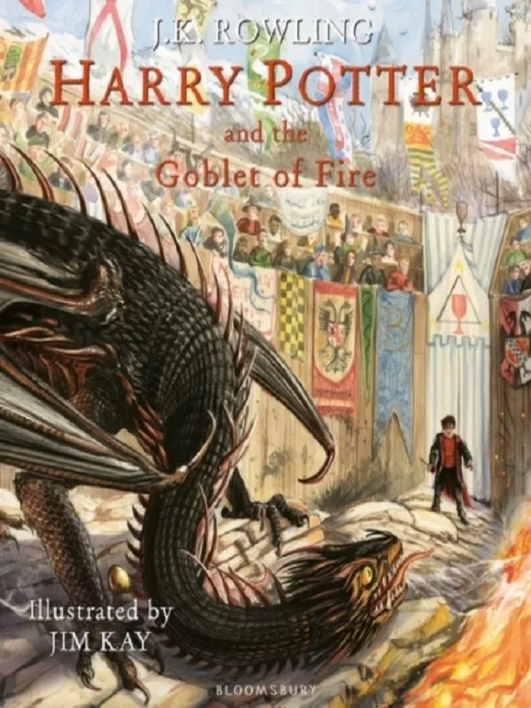 Couverture — Harry Potter and the Goblet of Fire
