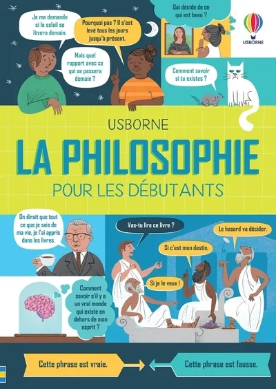 Couverture — La philosophie pour les débutants