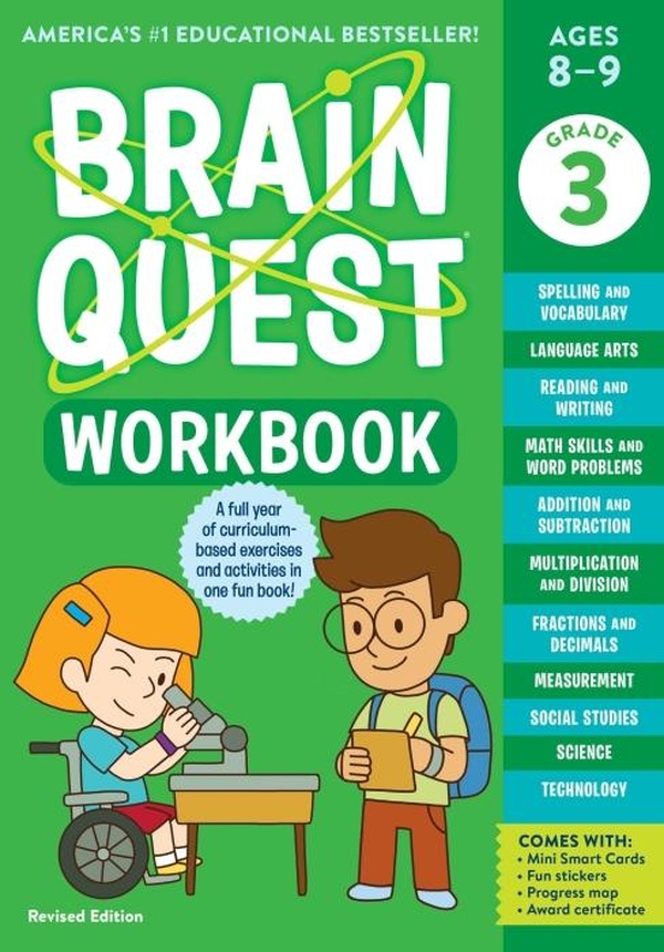 Couverture — Brain Quest Workbook: 3rd Grade (Revised Edition)