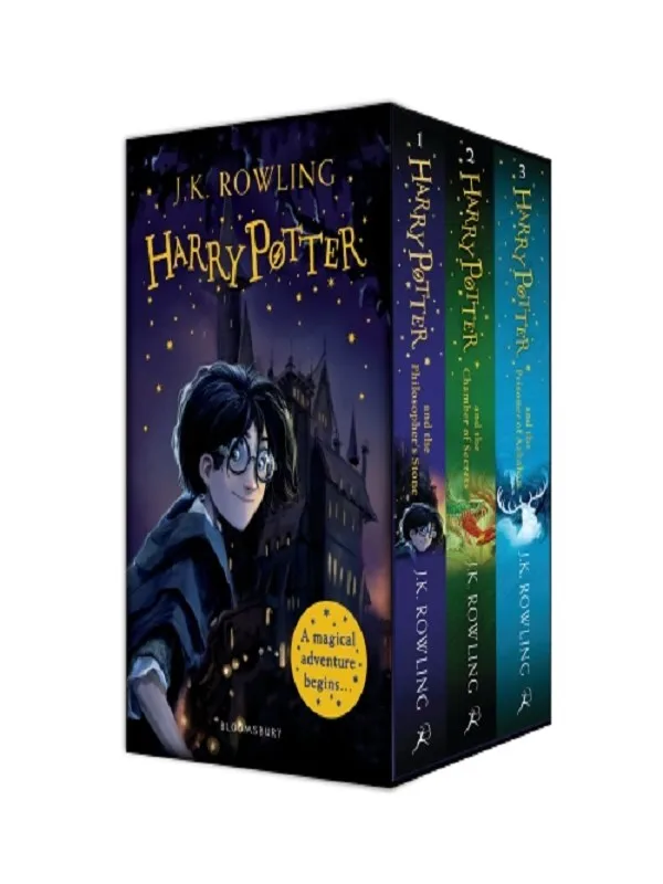 Couverture — Harry Potter 1–3 Box Set: A Magical Adventure Begins