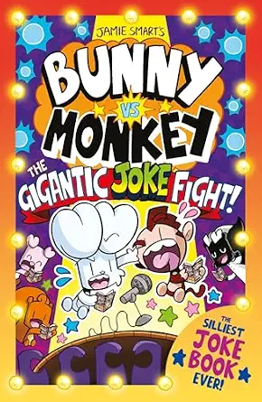 Couverture — Bunny vs Monkey: The Gigantic Joke Fight!