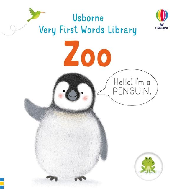 Zoo : very first words library (édition en anglais)