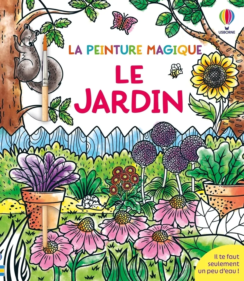 Couverture — Le jardin - La peinture magique - Dès 5 ans