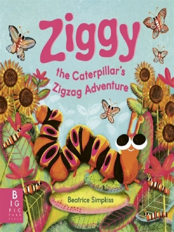 Couverture — Ziggy the Caterpillar’s Zigzag Adventure