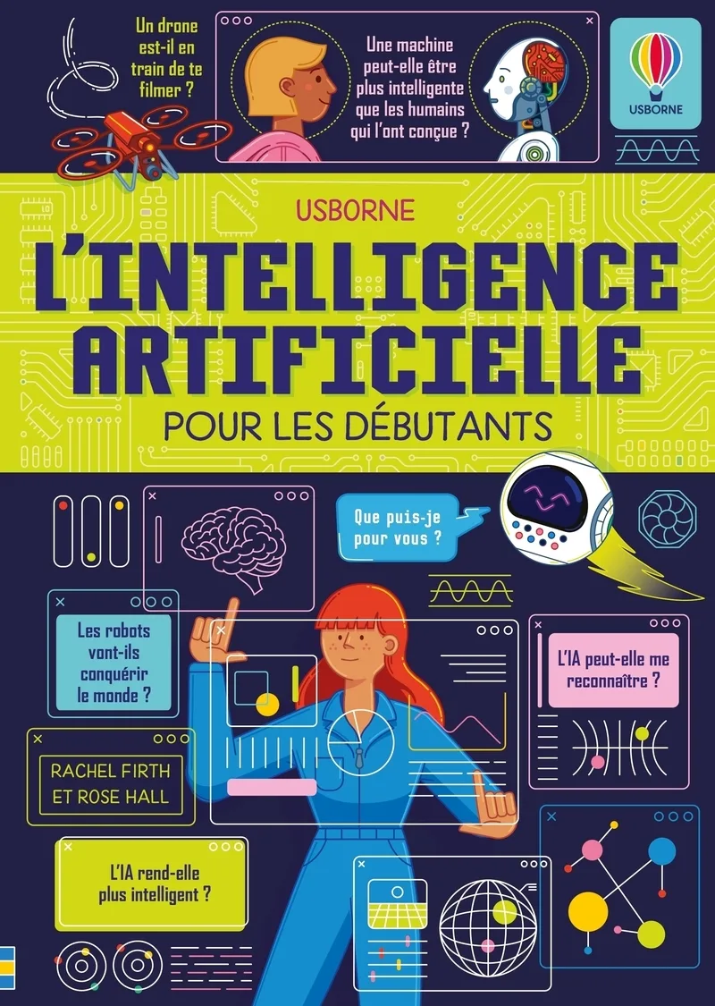 Couverture — L'intelligence artificielle pour les débutants - Dès 10 ans