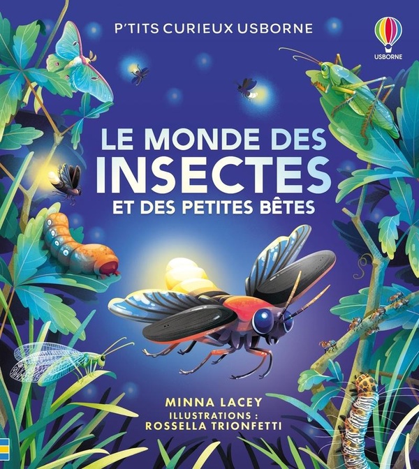 Couverture — Le monde des insectes et des petites bêtes