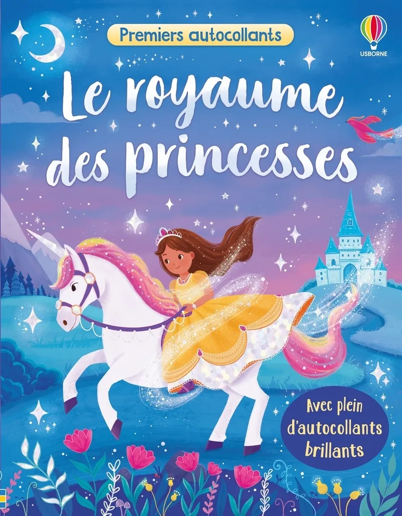 Couverture — Le royaume des princesses - Premiers autocollants - Dès 3 ans