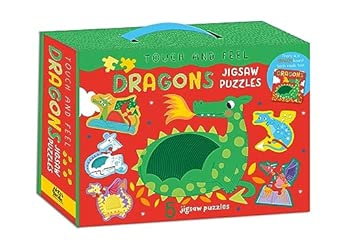 Couverture — TOUCH AND FEEL PUZZLE Dragons