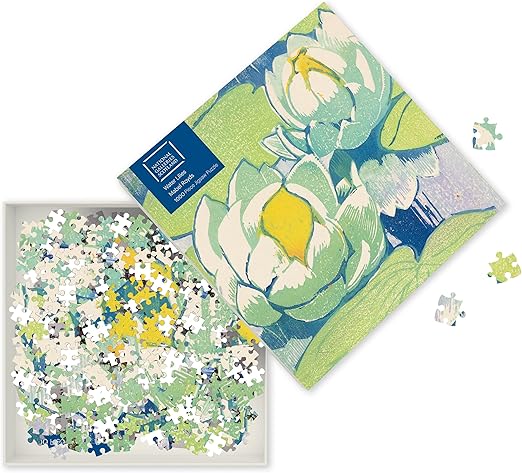 Couverture — Adult Jigsaw Puzzle Ngs: Mabel Royds - Water Lilies
