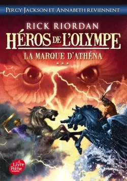 Couverture — Héros de l'Olympe - Tome 3 - La marque d'Athéna