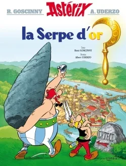 Couverture — Astérix - La Serpe d'or - n°2