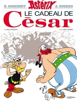 Couverture — Astérix - Le Cadeau de César - n°21