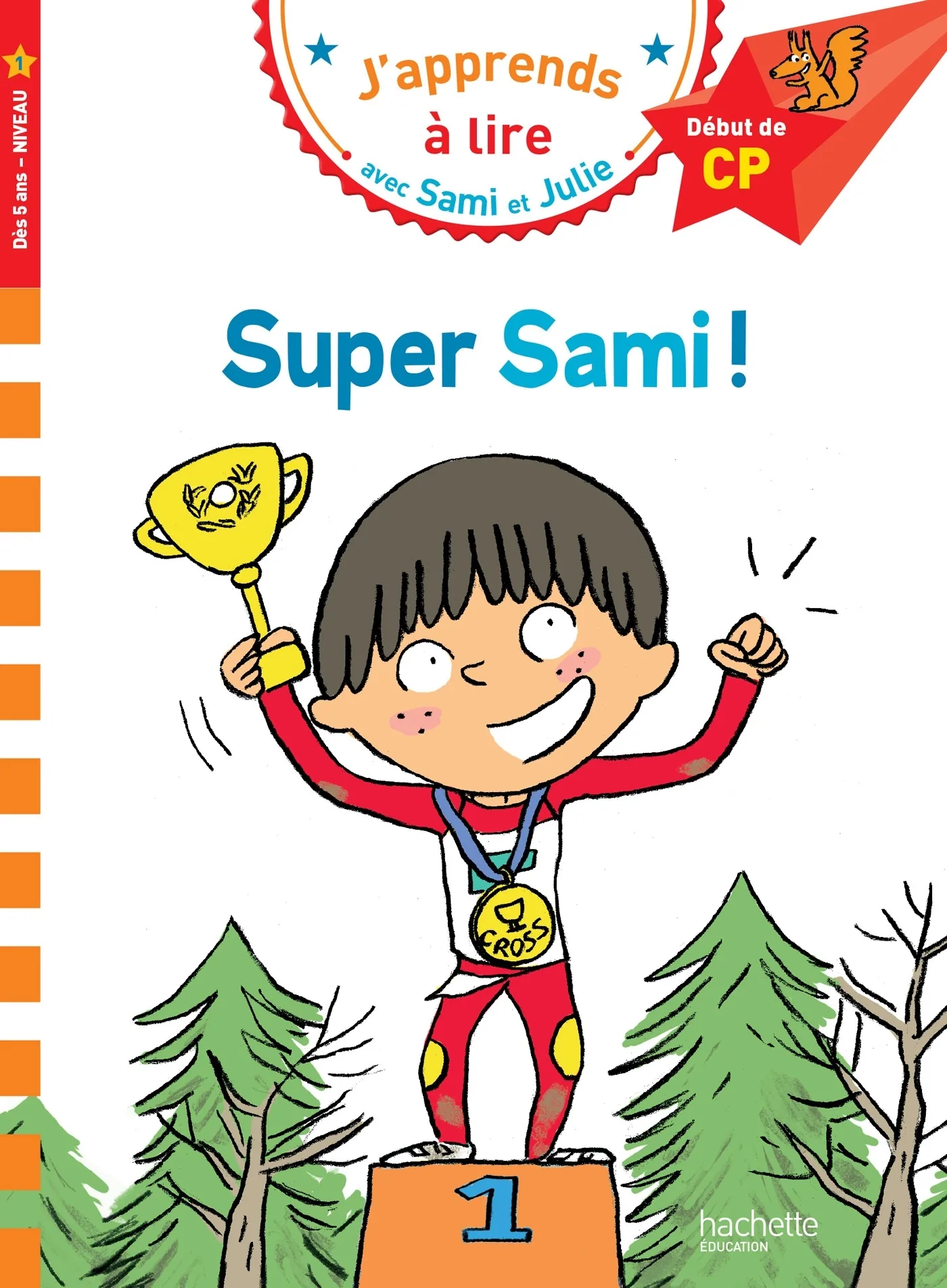 Couverture — Sami et Julie CP Niveau 1 Super Sami