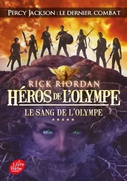 Couverture — Héros de l'Olympe - Tome 5 - Le sang de l'Olympe