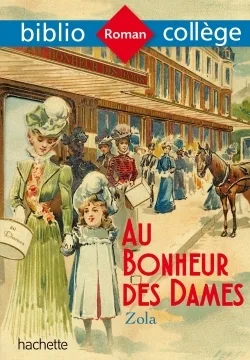 Couverture — Bibliocollège - Au bonheur des dames, Émile Zola