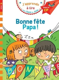 Couverture — Sami et Julie CP Niveau 1 Bonne fête Papa