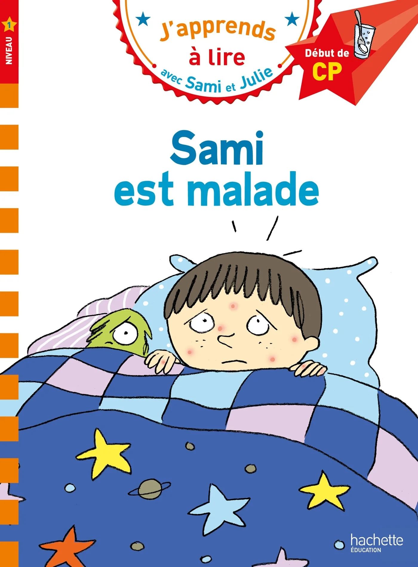 Couverture — Sami et Julie CP Niveau 1 Sami est malade