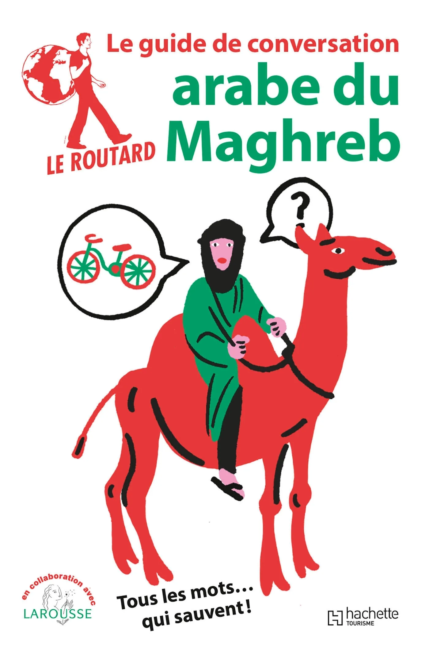 Couverture — Le Routard guide de conversation Arabe du Maghreb