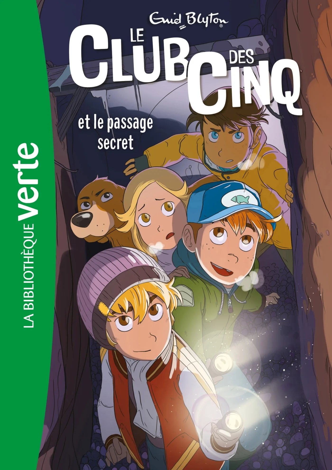 Couverture — Le Club des Cinq (nouvelle édition), Tome 02 - Le Club des Cinq et le passage secret