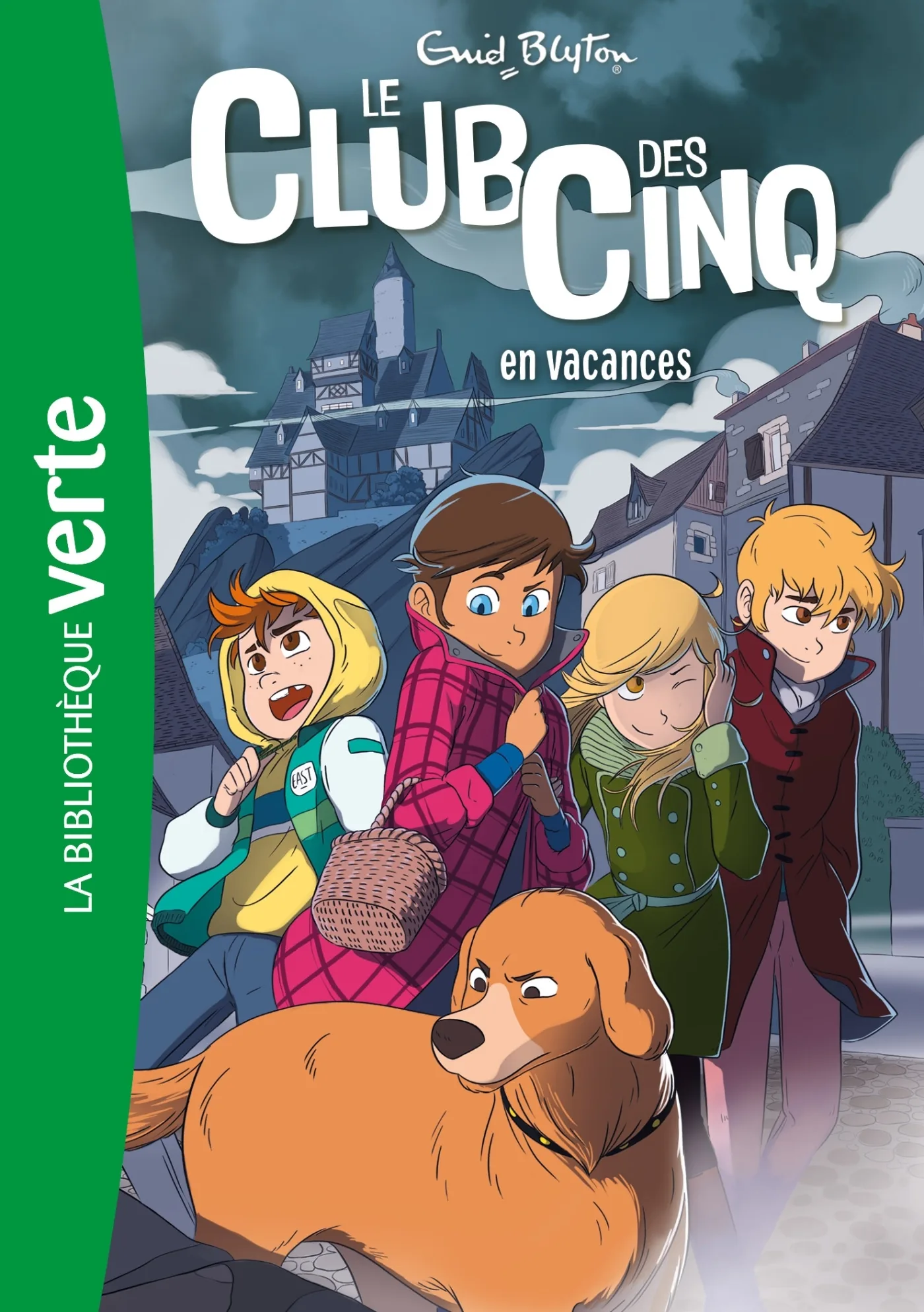 Couverture — Le Club des Cinq (nouvelle édition), Tome 04 - Le Club des Cinq en vacances