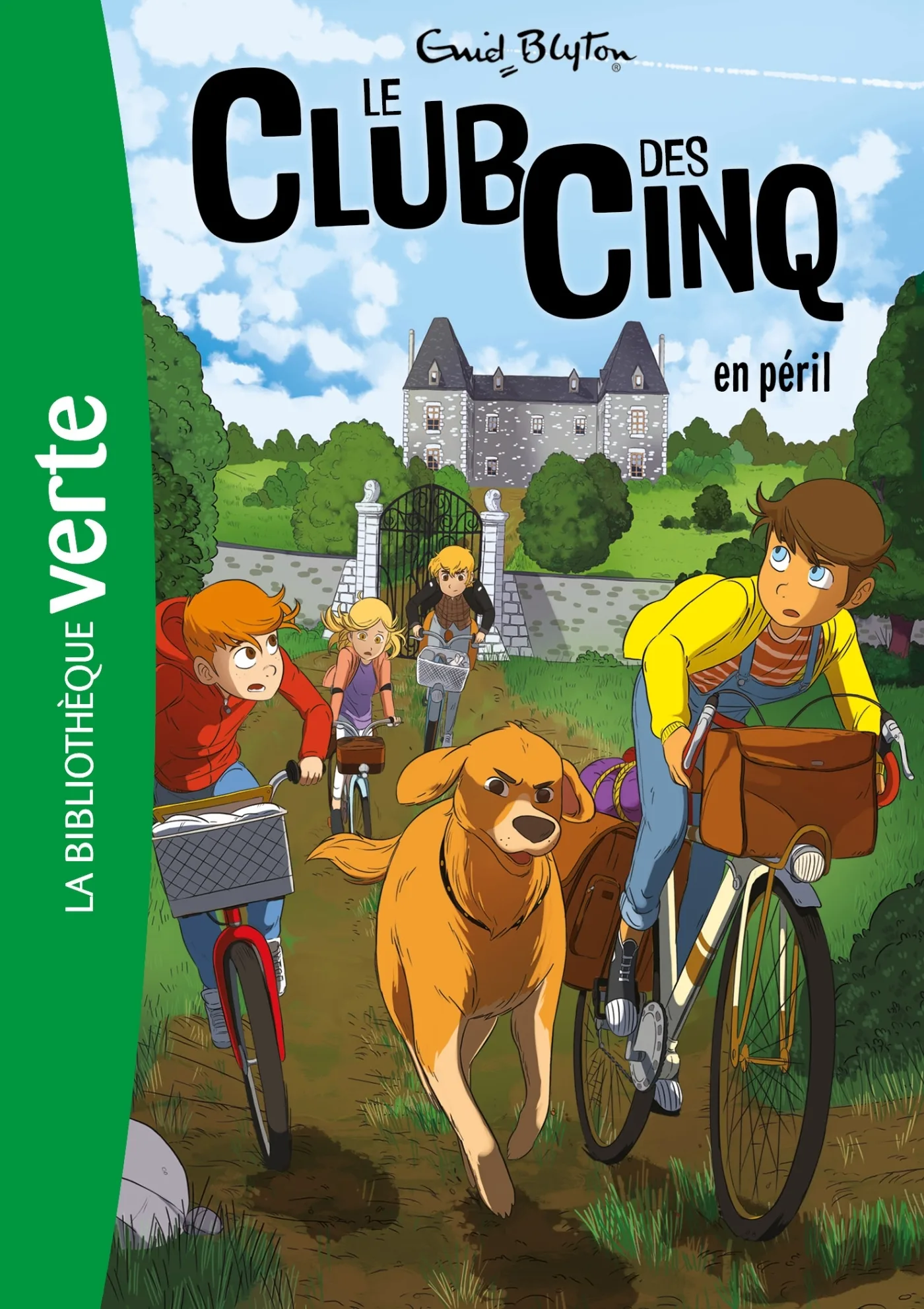 Couverture — Le Club des Cinq (nouvelle édition), Tome 05 - Le Club des Cinq en péril