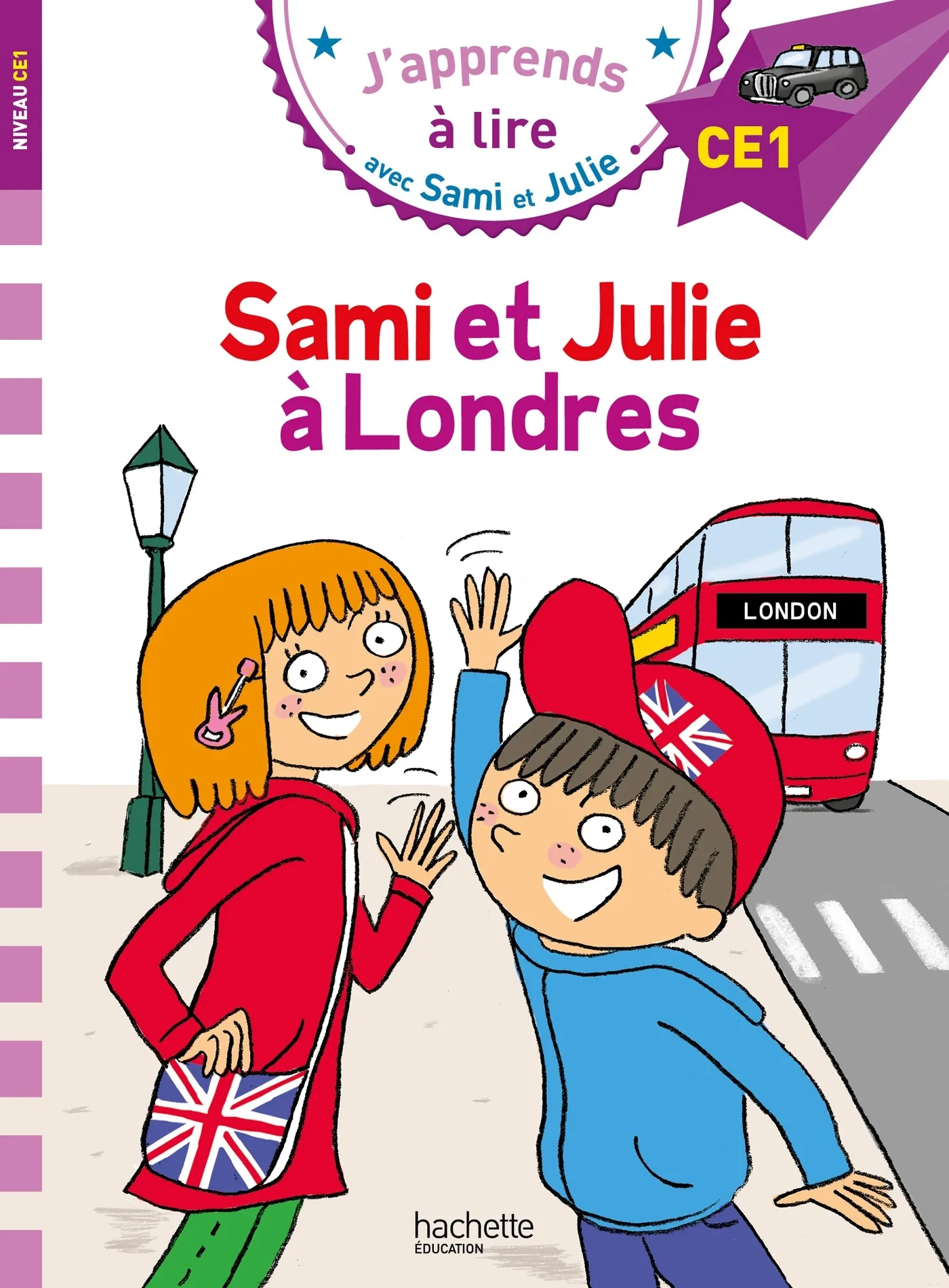Couverture — Sami et Julie CE1 Sami et Julie à Londres