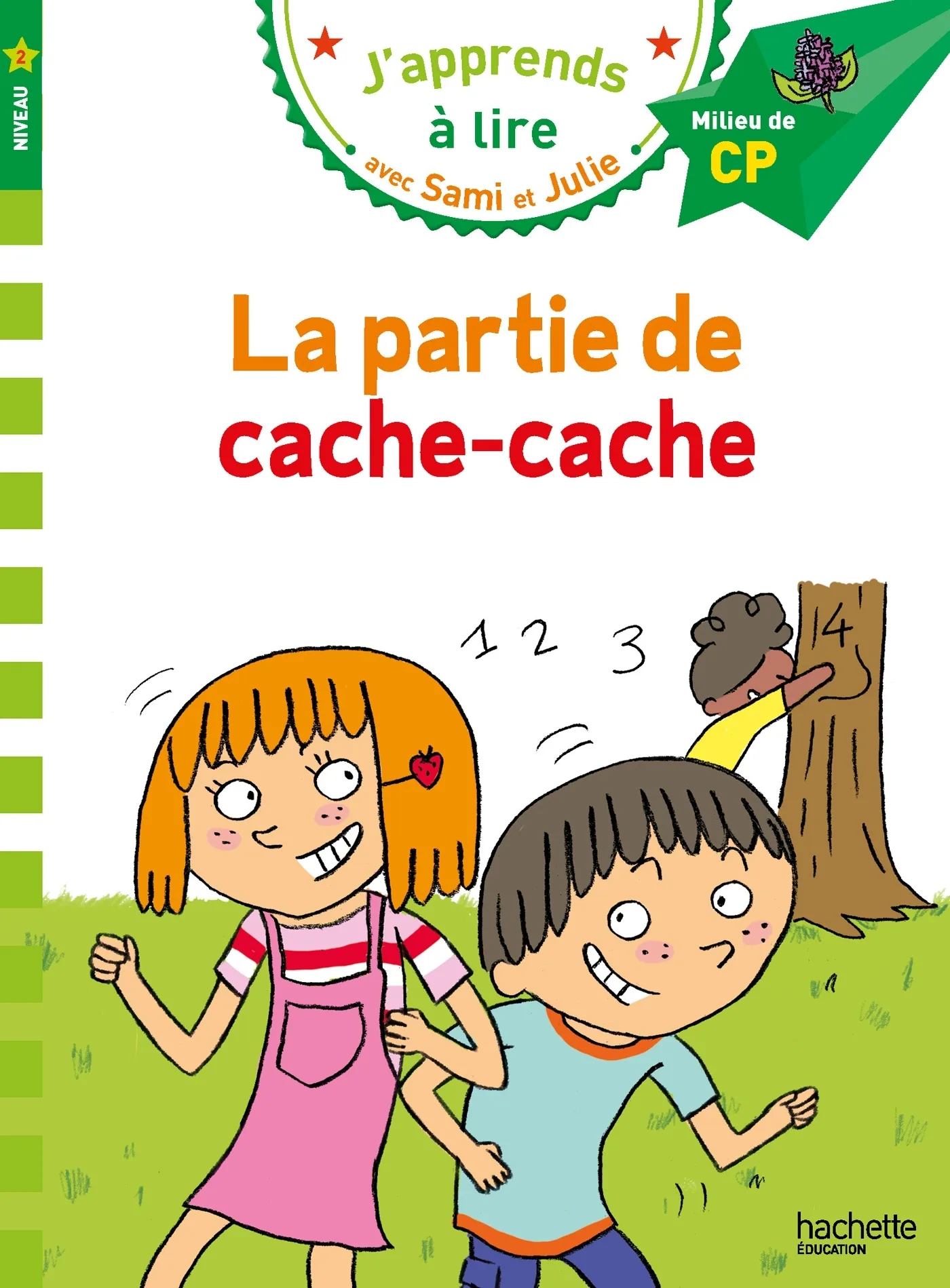 Couverture — Sami et Julie CP Niveau 2 La partie de cache-cache
