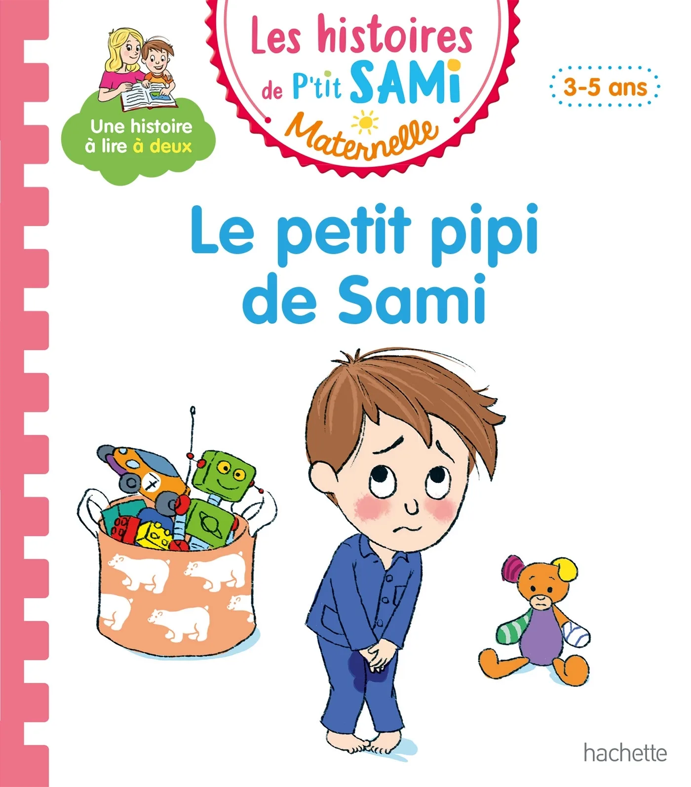 Couverture — Les histoires de P'tit Sami Maternelle (3-5 ans) : Le petit pipi de Sami