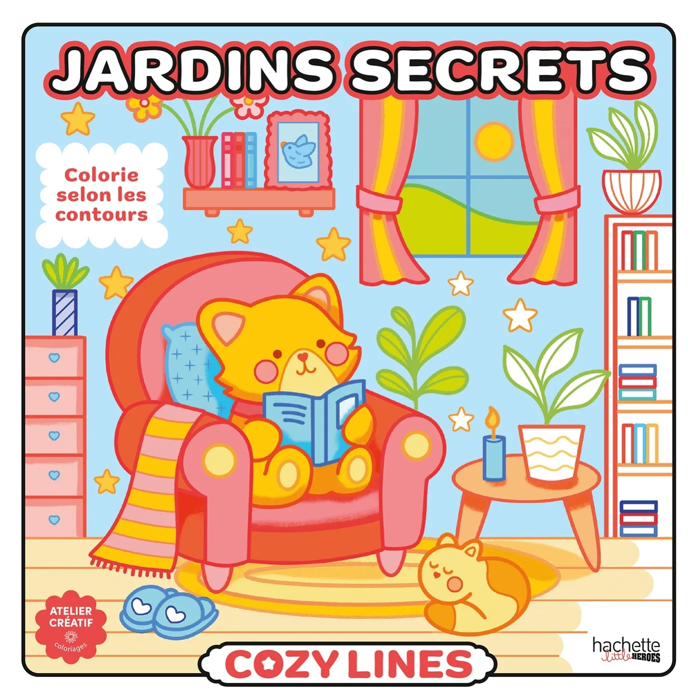 Couverture — Cozy Lines - Jardins secrets
