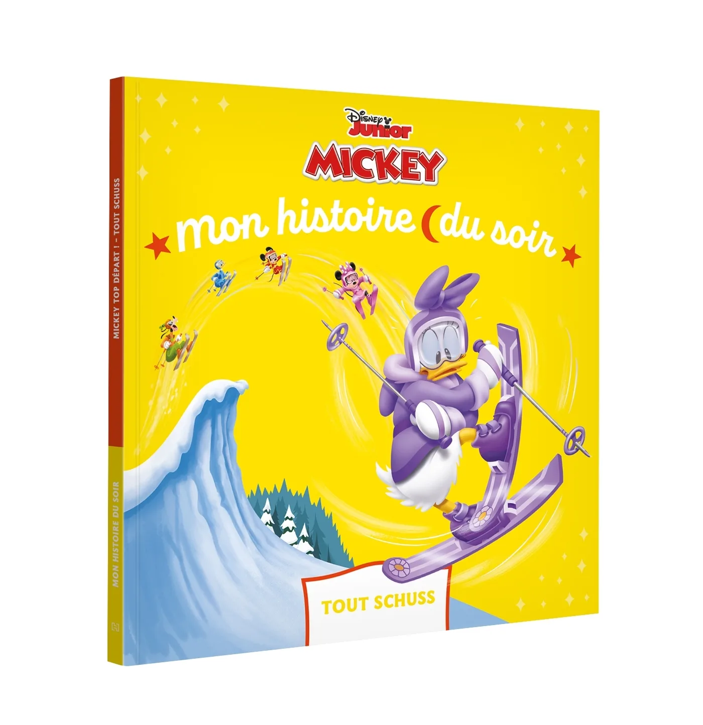Couverture — MICKEY TOP DÉPART - Mon Histoire du Soir - Tout schuss - Disney Junior