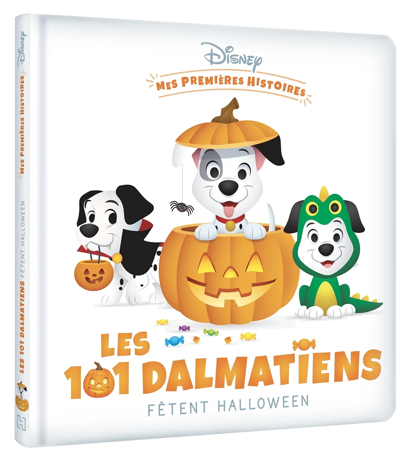 Couverture — DISNEY - Mes Premières Histoires - Les Dalmatiens fêtent Halloween