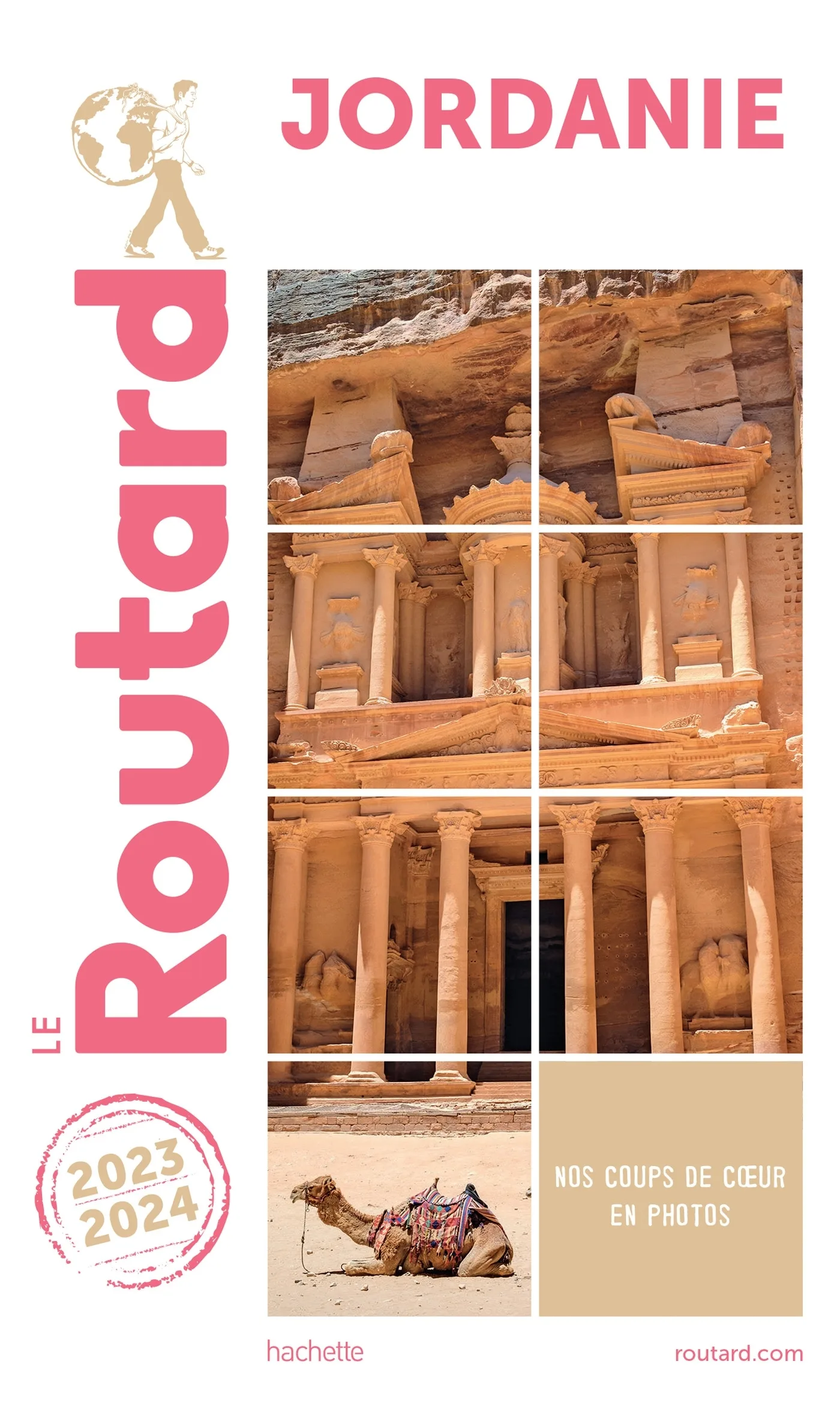 Couverture — Guide du Routard Jordanie 2023/24