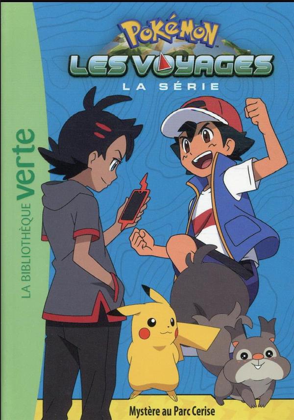 Couverture — Pokémon - les voyages t.11 : mystère au parc Cerise