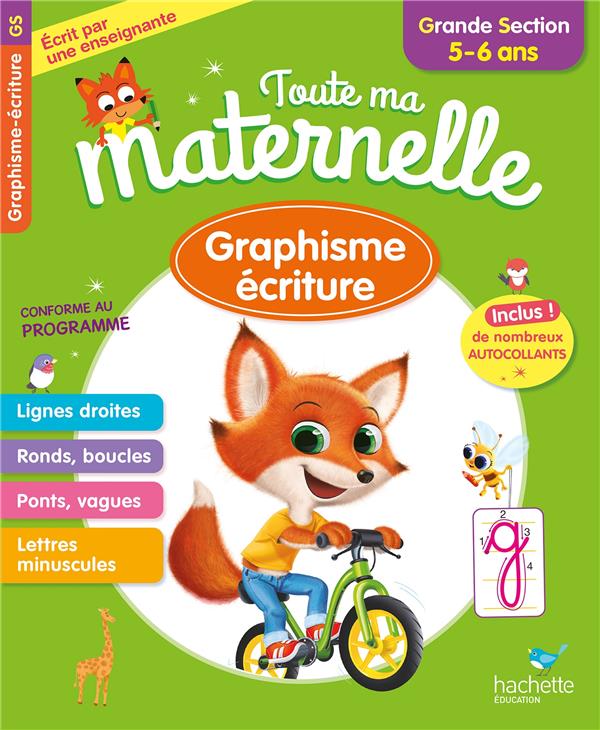 Toute ma maternelle ; graphisme, écriture ; GS