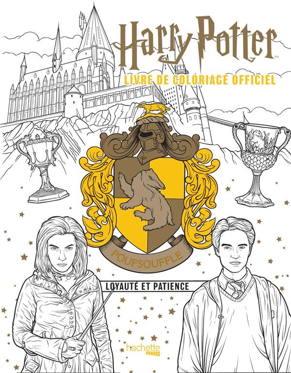 Harry Potter : Poufsouffle : le livre de coloriage officiel ; loyauté et patience