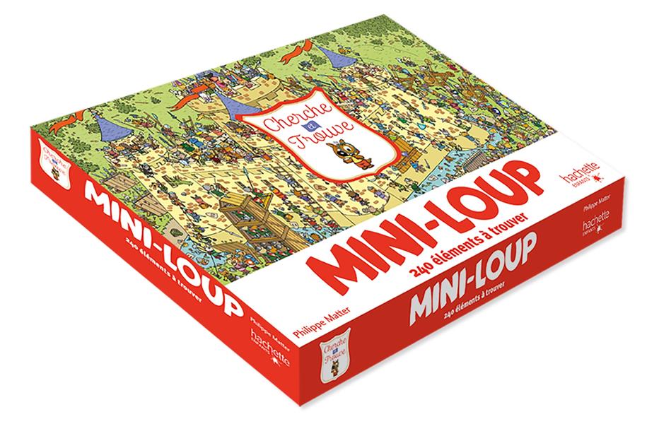 Couverture — Mini-Loup : cherche et trouve : 240 éléments à trouver