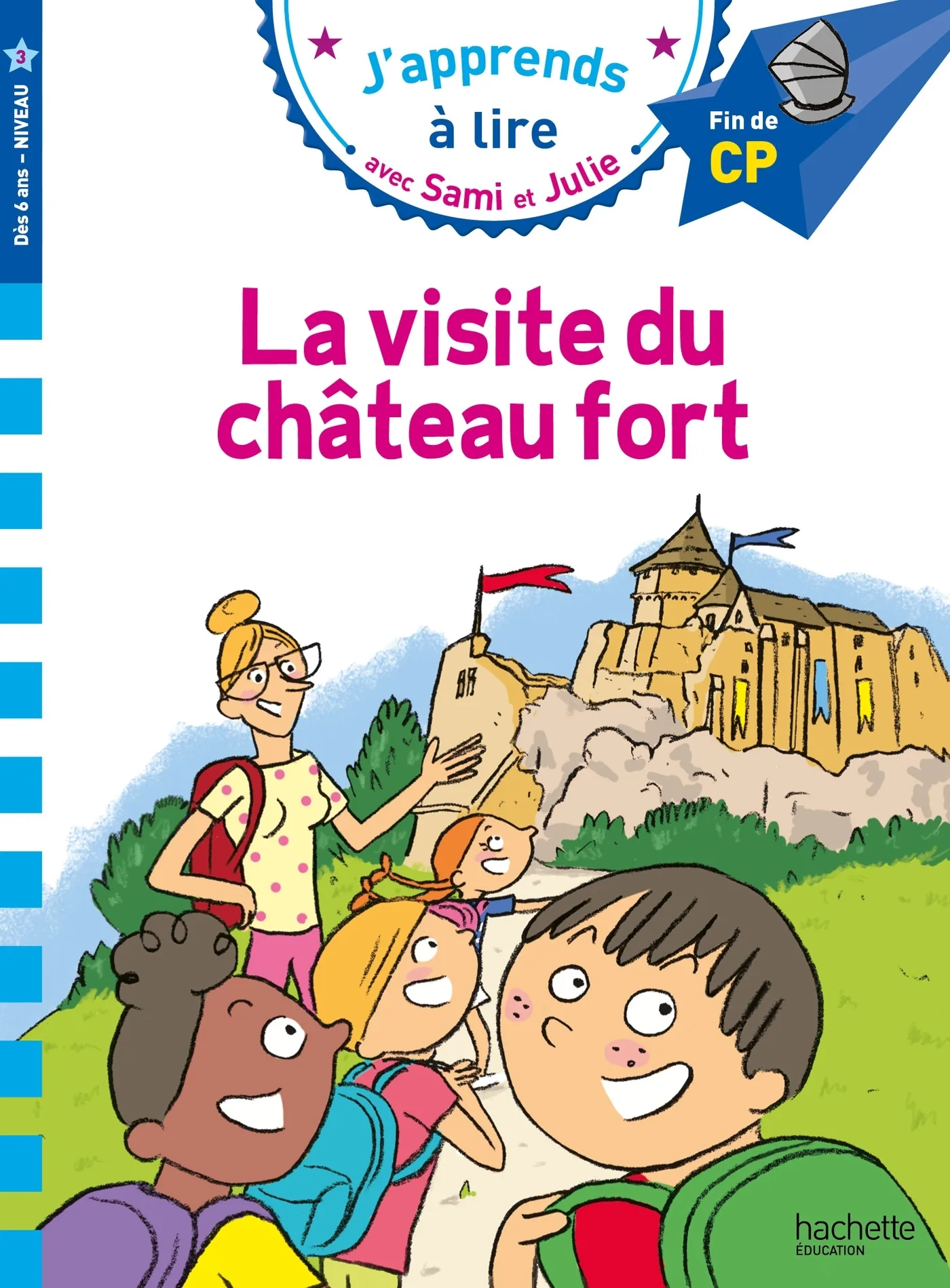 Couverture — Sami et Julie CP Niveau 3 La visite du château fort