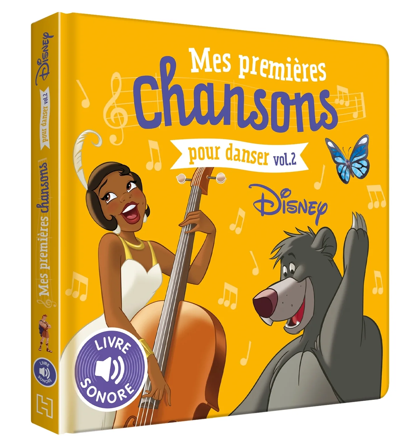 Couverture — DISNEY - Mes Premières Chansons Pour Danser Vol. 2 - Livre sonore