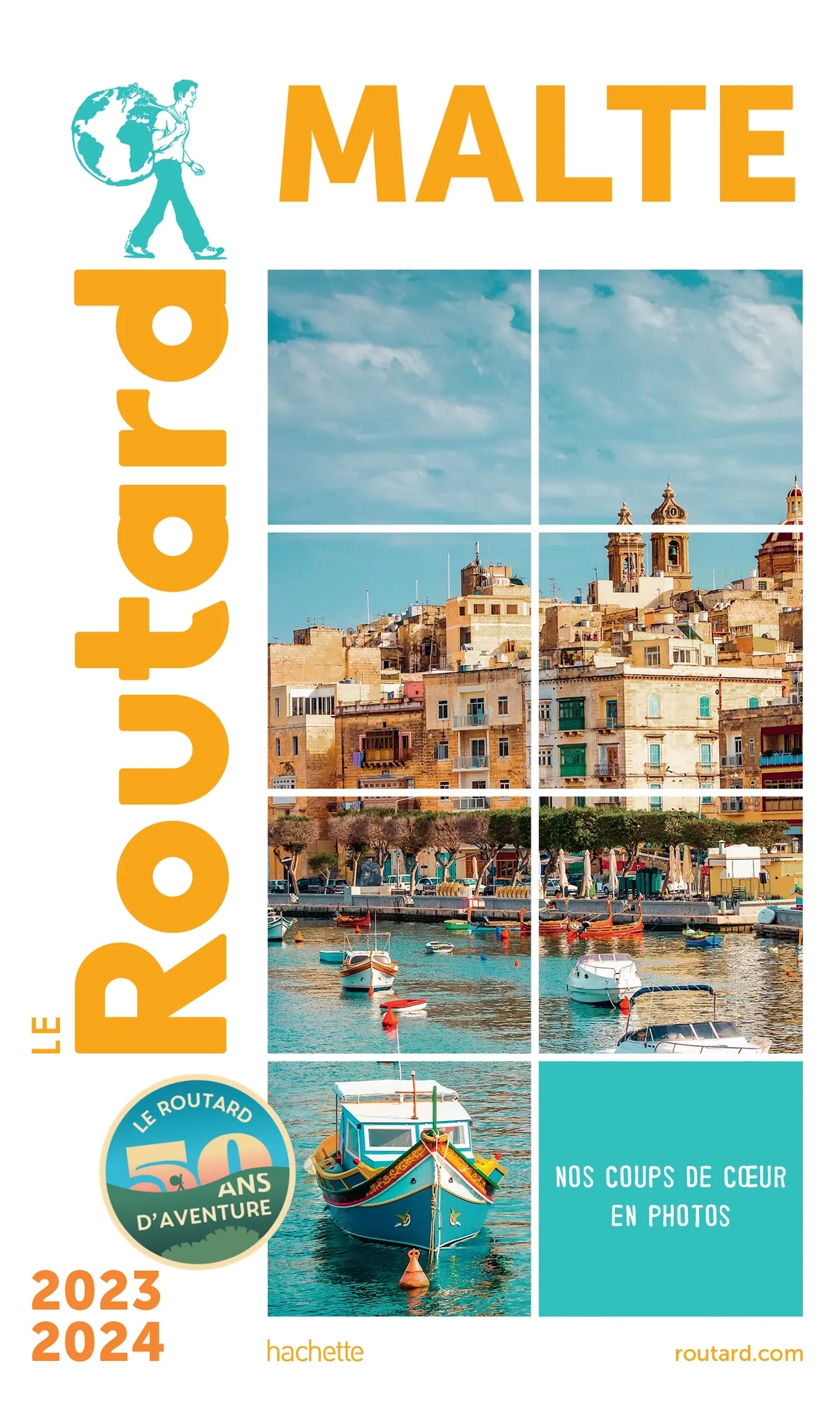 Couverture — Guide du Routard Malte 2023/24