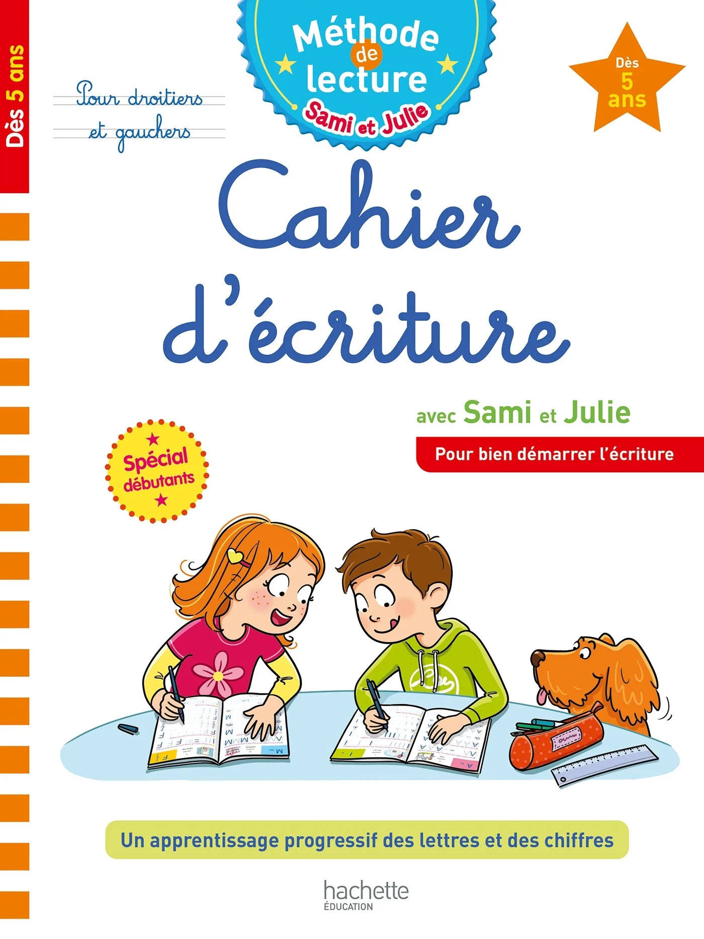 Couverture — Sami et Julie Cahier d'écriture Dès 5 ans