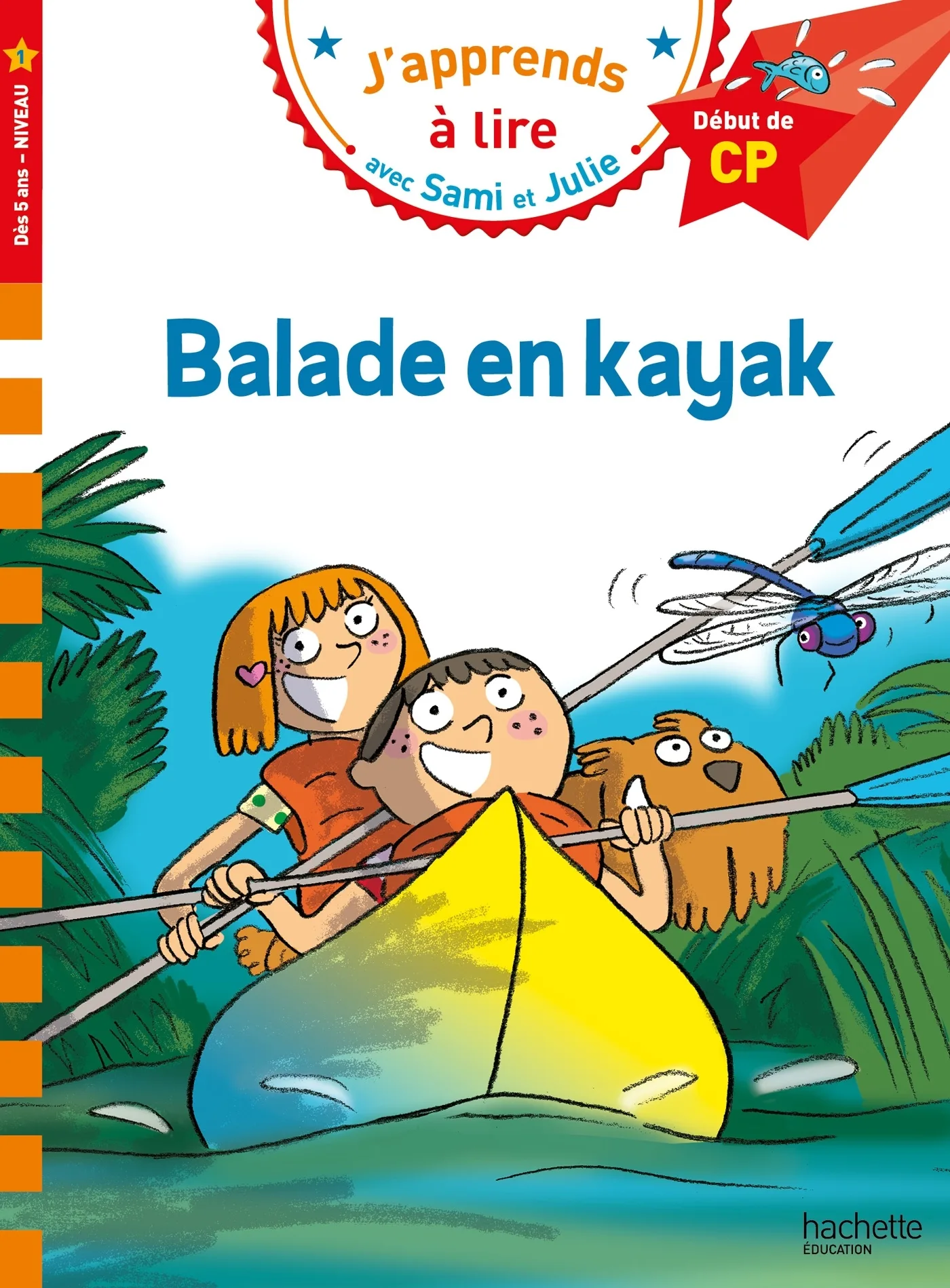 Couverture — Sami et Julie CP Niveau 1 Balade en kayak