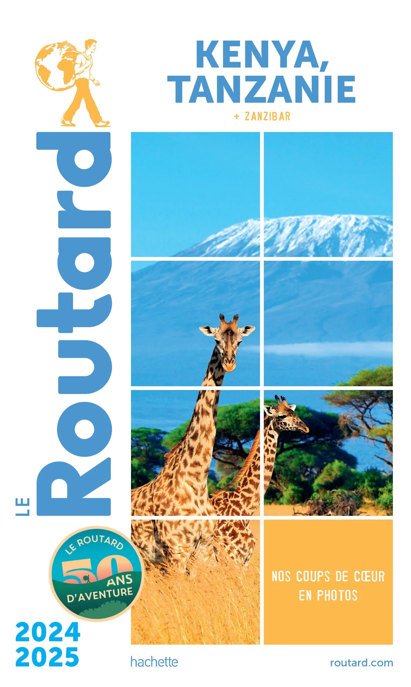 Couverture — Guide du Routard Kenya Tanzanie 2024/25