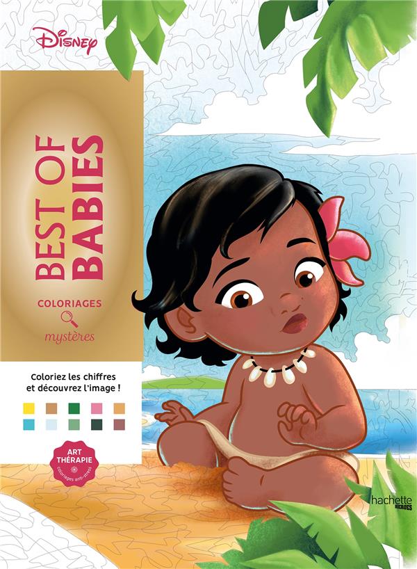 Art-thérapie ; coloriages mystères : Best of babies