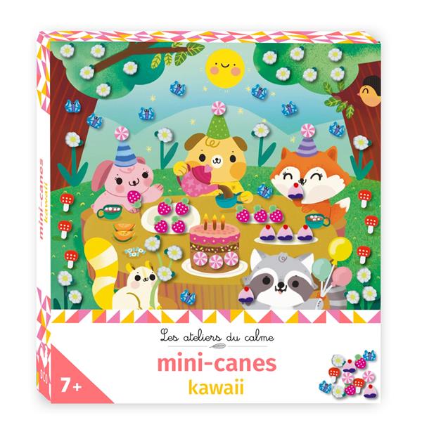 Les ateliers du calme : Mini-canes kawaii
